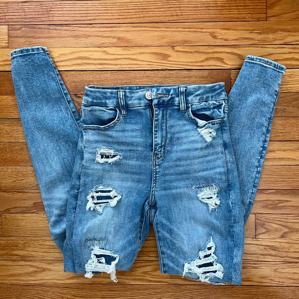 American eagle curvy high rise jegging